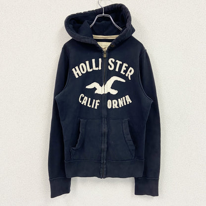 HOLLISTER　スウェットパーカー/フーディー　紺　ネイビー　Mサイズ