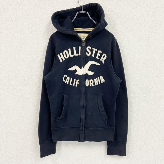 HOLLISTER　スウェットパーカー/フーディー　紺　ネイビー　Mサイズ