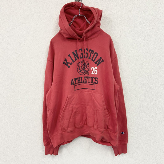 Champion　チャンピオン　スウェットパーカー/フーディー　赤　レッド　Lサイズ