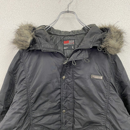 SOUTHPOLE　サウスポール　N-2Bタイプ　フライトジャケット　中綿入り　黒　ブラック　Lサイズ