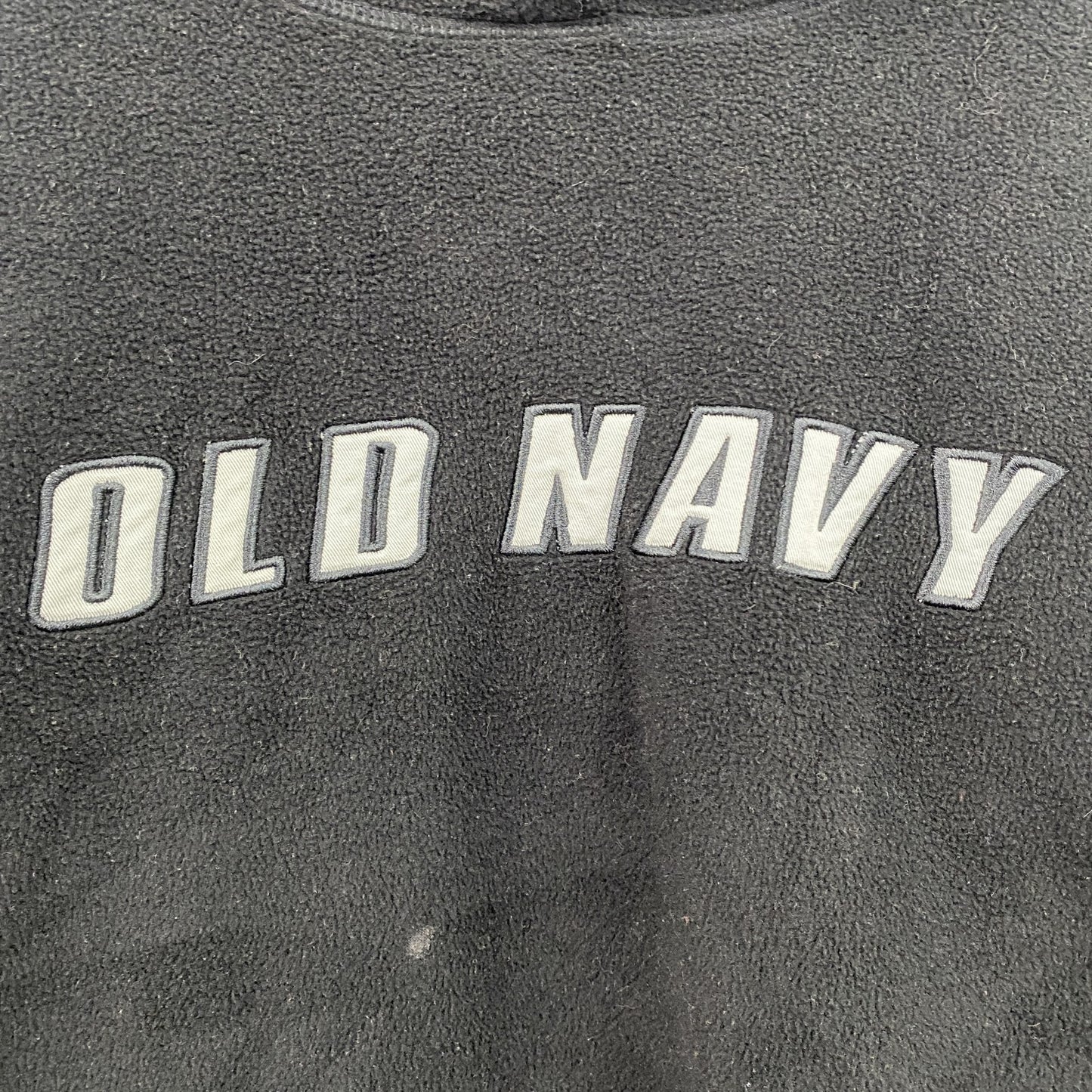 00s　OLD NAVY　オールドネイビー　フリースパーカー/フーディー　ヴィンテージ　黒　ブラック　Lサイズ