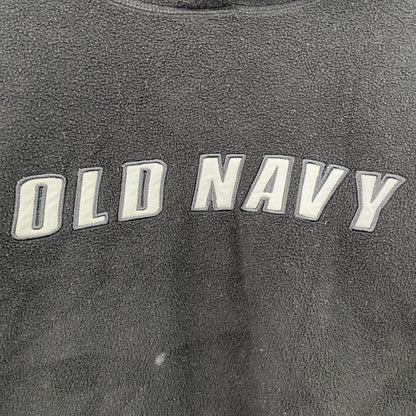 00s　OLD NAVY　オールドネイビー　フリースパーカー/フーディー　ヴィンテージ　黒　ブラック　Lサイズ