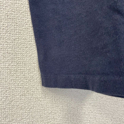 古着 used　90s　Anvil アンビル　半袖刺繍Tシャツ　シングルステッチ　ヴィンテージ　ネイビー　紺　Lサイズ