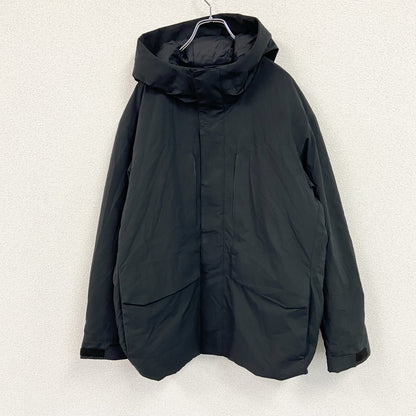 UNIQLO　ユニクロ　ハイブリッドダウンパーカ　ダウン90%　比翼仕立て　黒　ブラック　Lサイズ