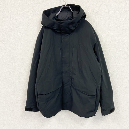 UNIQLO　ユニクロ　ハイブリッドダウンパーカ　ダウン90%　比翼仕立て　黒　ブラック　Lサイズ