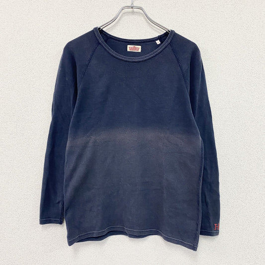 HOLLYWOOD RANCH MARKET　ハリウッドランチマーケット　長袖Tシャツ/ロンT　紺　ネイビー　4サイズ