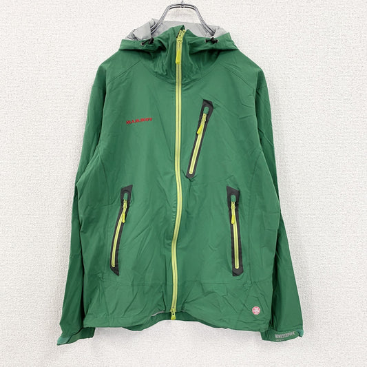 MAMMUT　マムート　ウィンドストッパーソフトシェルプリズムジャケット　緑　グリーン　Sサイズ