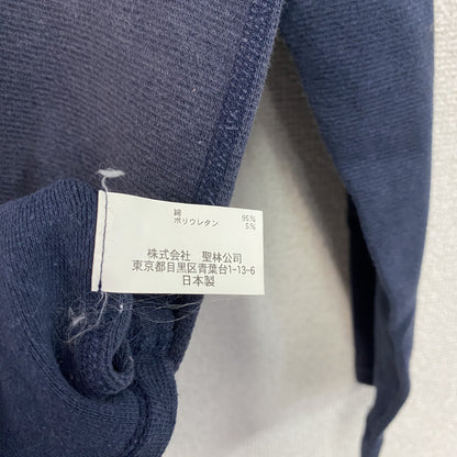 HOLLYWOOD RANCH MARKET　ハリウッドランチマーケット　長袖Tシャツ/ロンT　フェード　紺　ネイビー　4サイズ