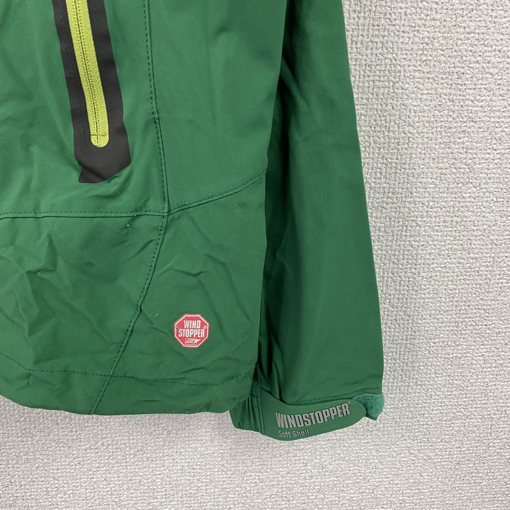 MAMMUT　マムート　ウィンドストッパーソフトシェルプリズムジャケット　緑　グリーン　Sサイズ