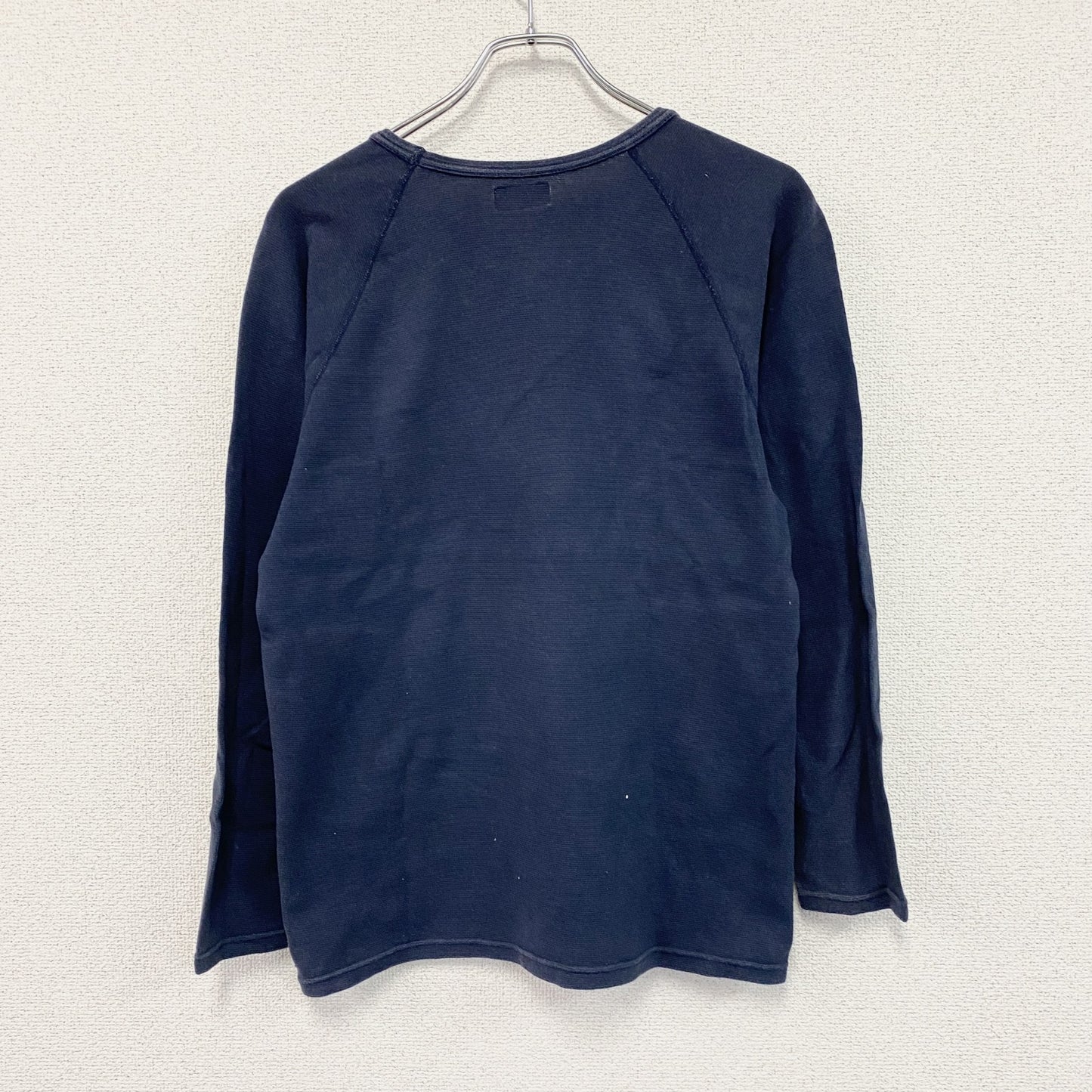 HOLLYWOOD RANCH MARKET　ハリウッドランチマーケット　長袖Tシャツ/ロンT　フェード　紺　ネイビー　4サイズ
