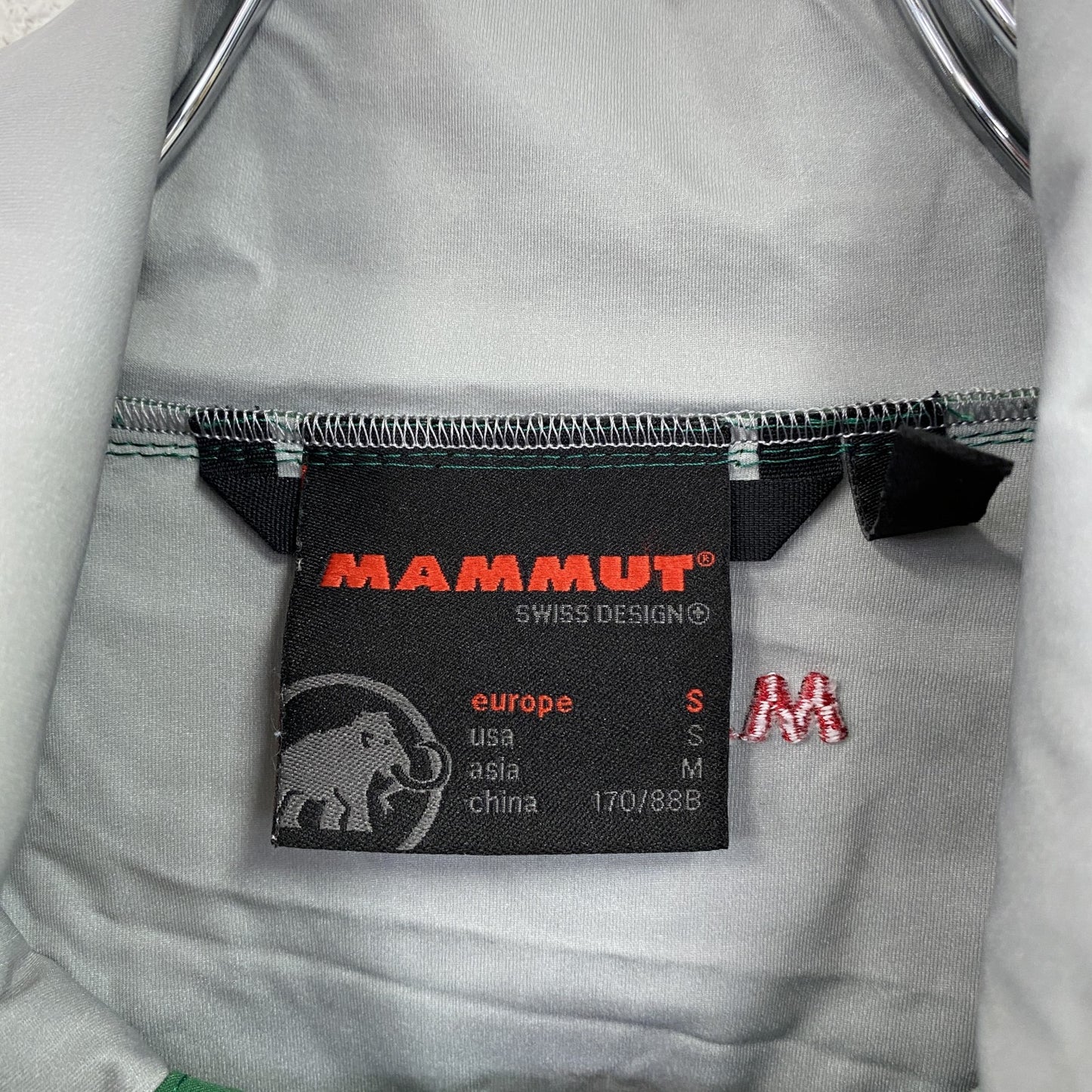 MAMMUT　マムート　ウィンドストッパーソフトシェルプリズムジャケット　緑　グリーン　Sサイズ