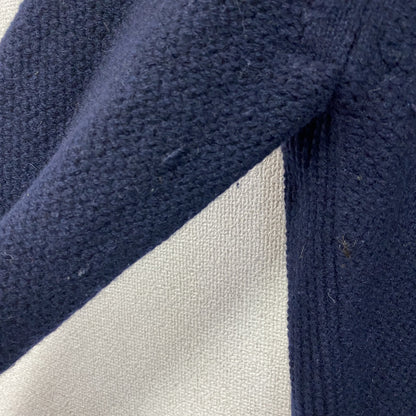 UNIQLO　ユニクロ　＋J　プレミアムラムケーブルハイネックセーター　紺　ネイビー　XLサイズ