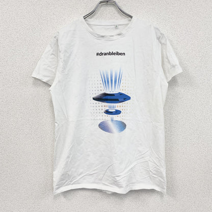 ZEISS　半袖プリントTシャツ　白　ホワイト　Mサイズ