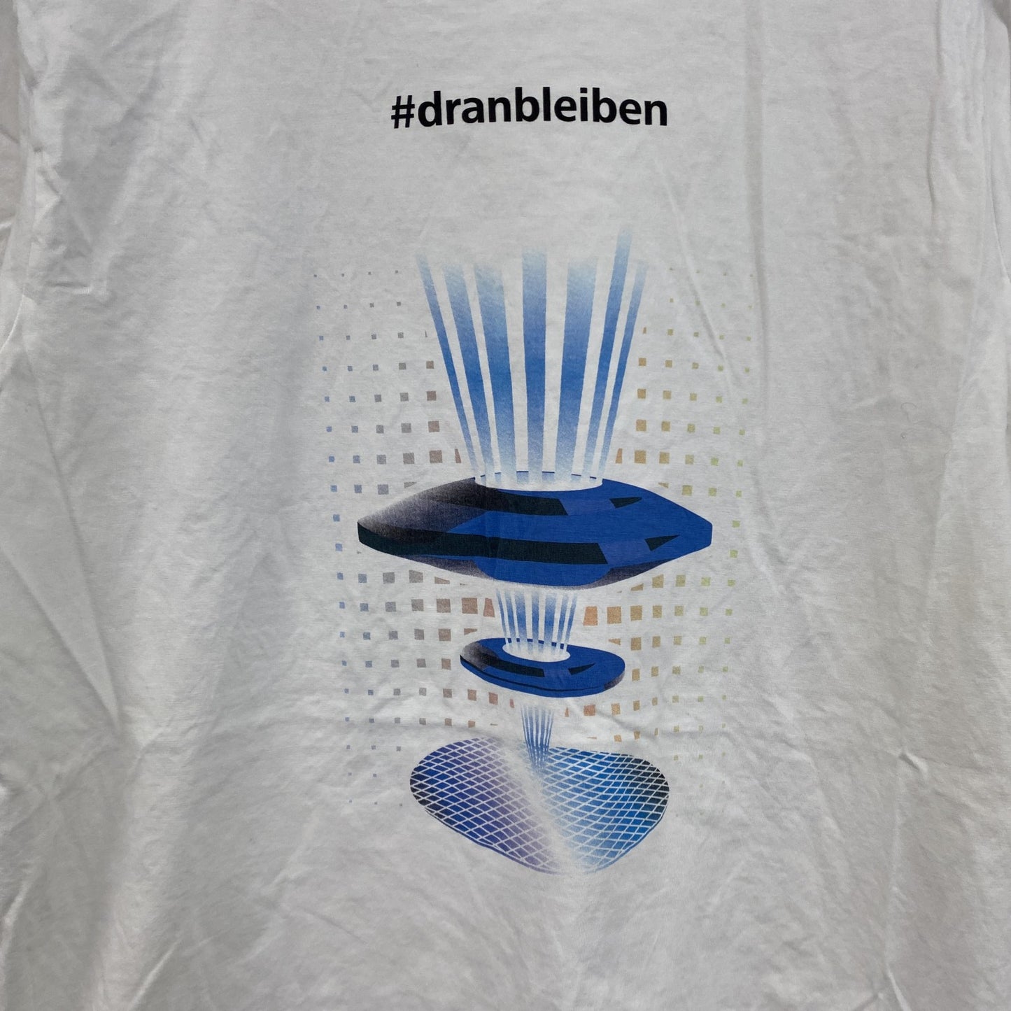 ZEISS　半袖プリントTシャツ　白　ホワイト　Mサイズ