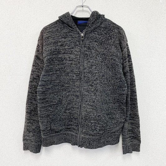 BILLABONG　ビラボン　フルジップニットパーカー/フーディー　グレー　Sサイズ