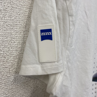 ZEISS　半袖プリントTシャツ　白　ホワイト　Mサイズ