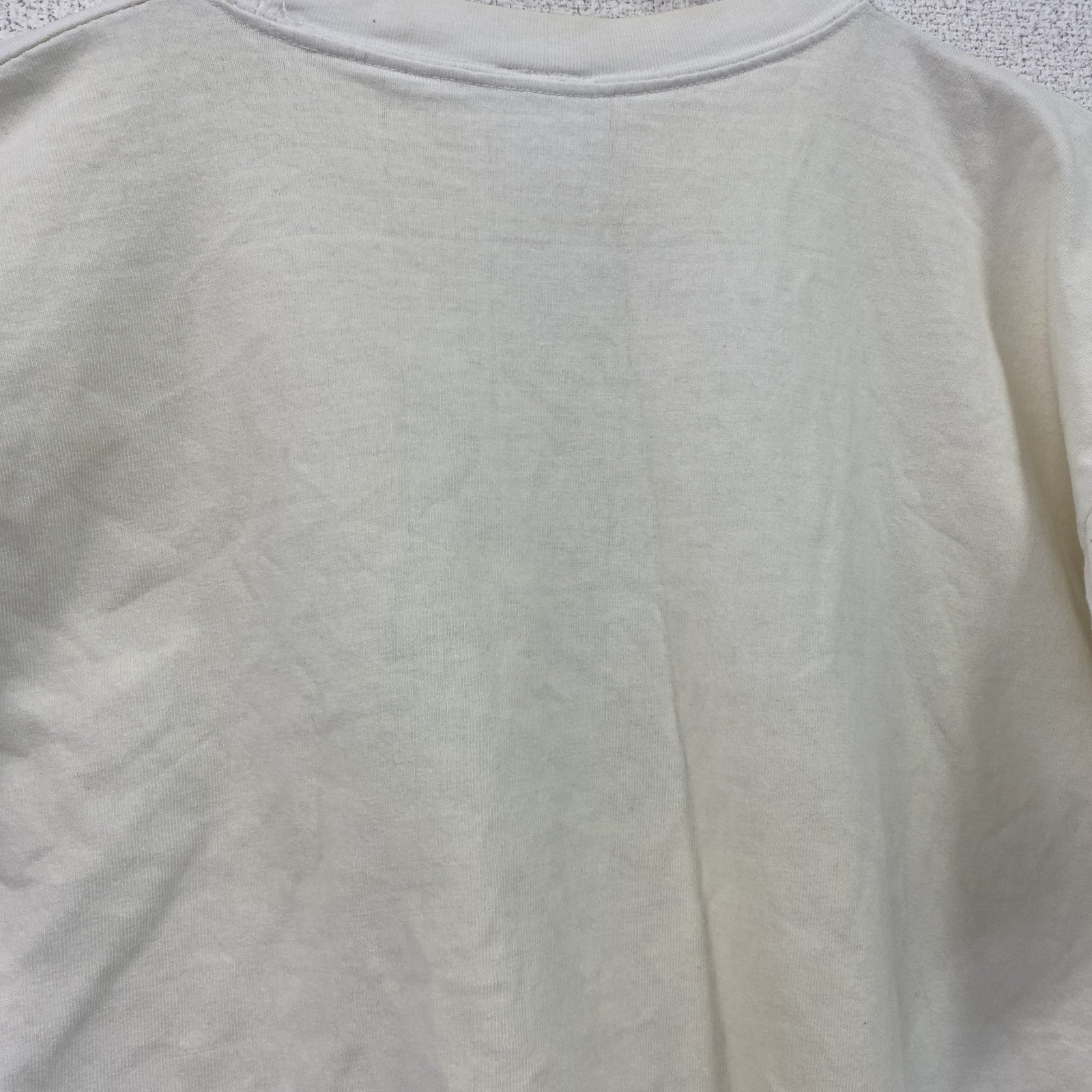 90s　J.M. SILK　ジェイ・エム・シルク　半袖プリントアニマルTシャツ　シングルステッチ　ヴィンテージ　白　ホワイト