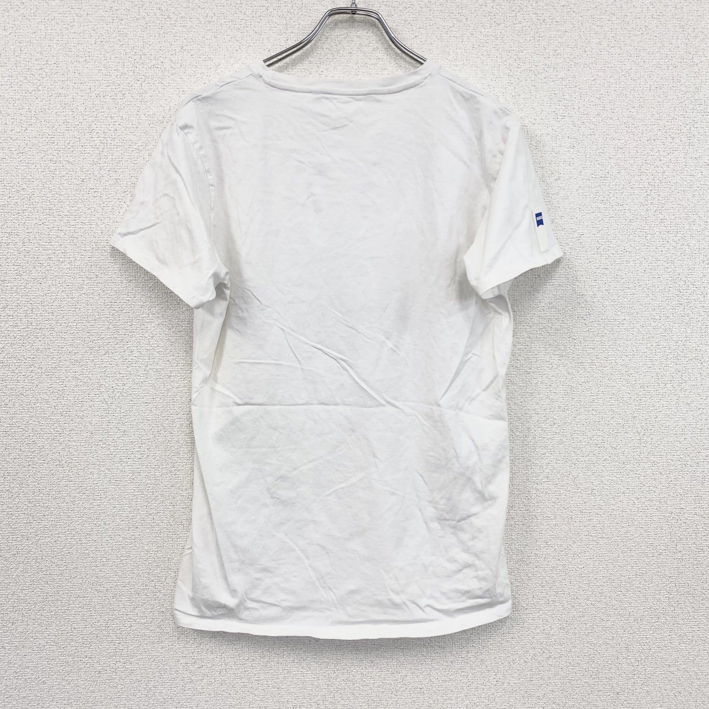 ZEISS　半袖プリントTシャツ　白　ホワイト　Mサイズ