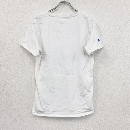 ZEISS　半袖プリントTシャツ　白　ホワイト　Mサイズ