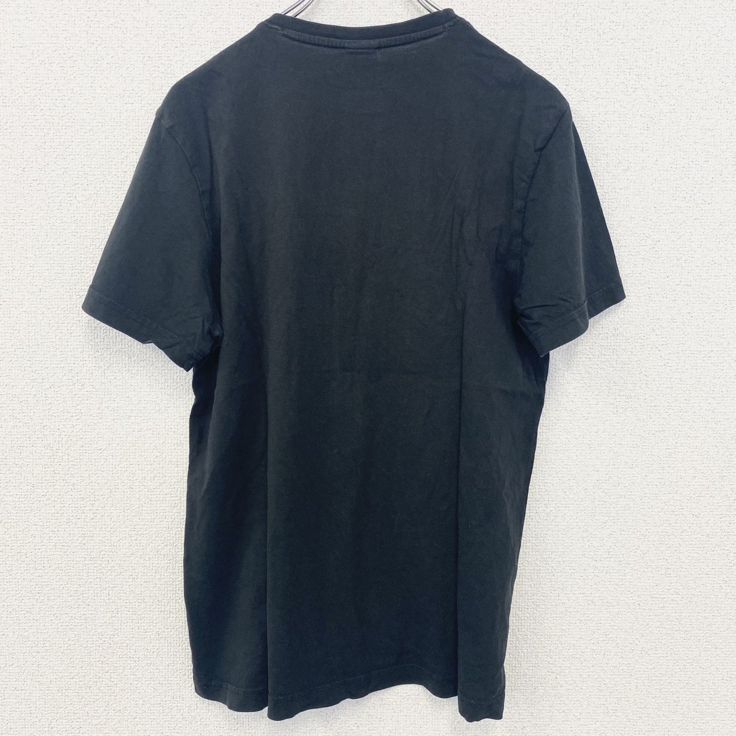 古着 used　半袖音楽プリントTシャツ　黒　ブラック　バンガームジーク　ヒップホップ　クルーネック　レトロデザイン　Sサイズ