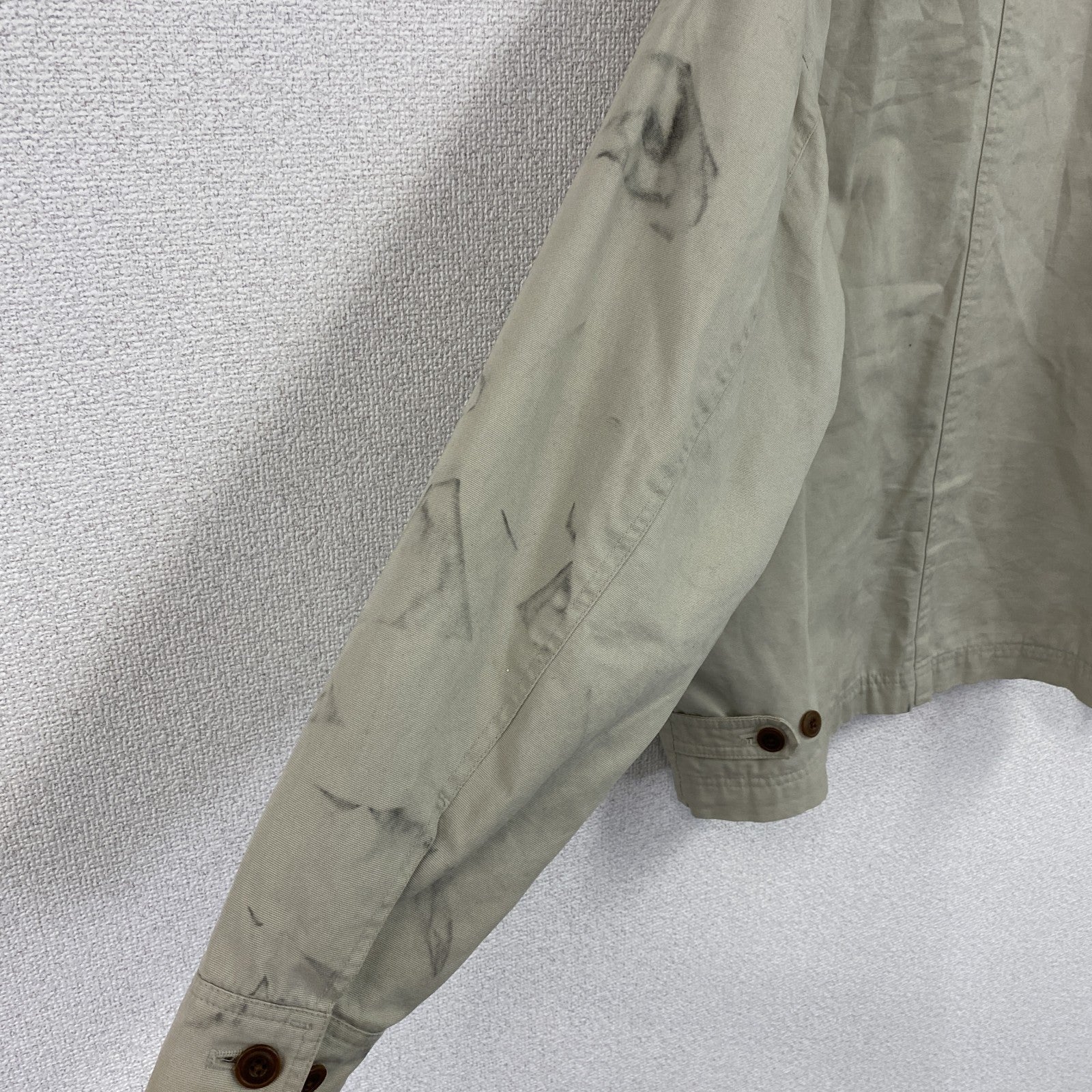 00s　OLD GAP　オールドギャップ　ブルゾン/スイングトップ　ヴィンテージ　ベージュ　Sサイズ