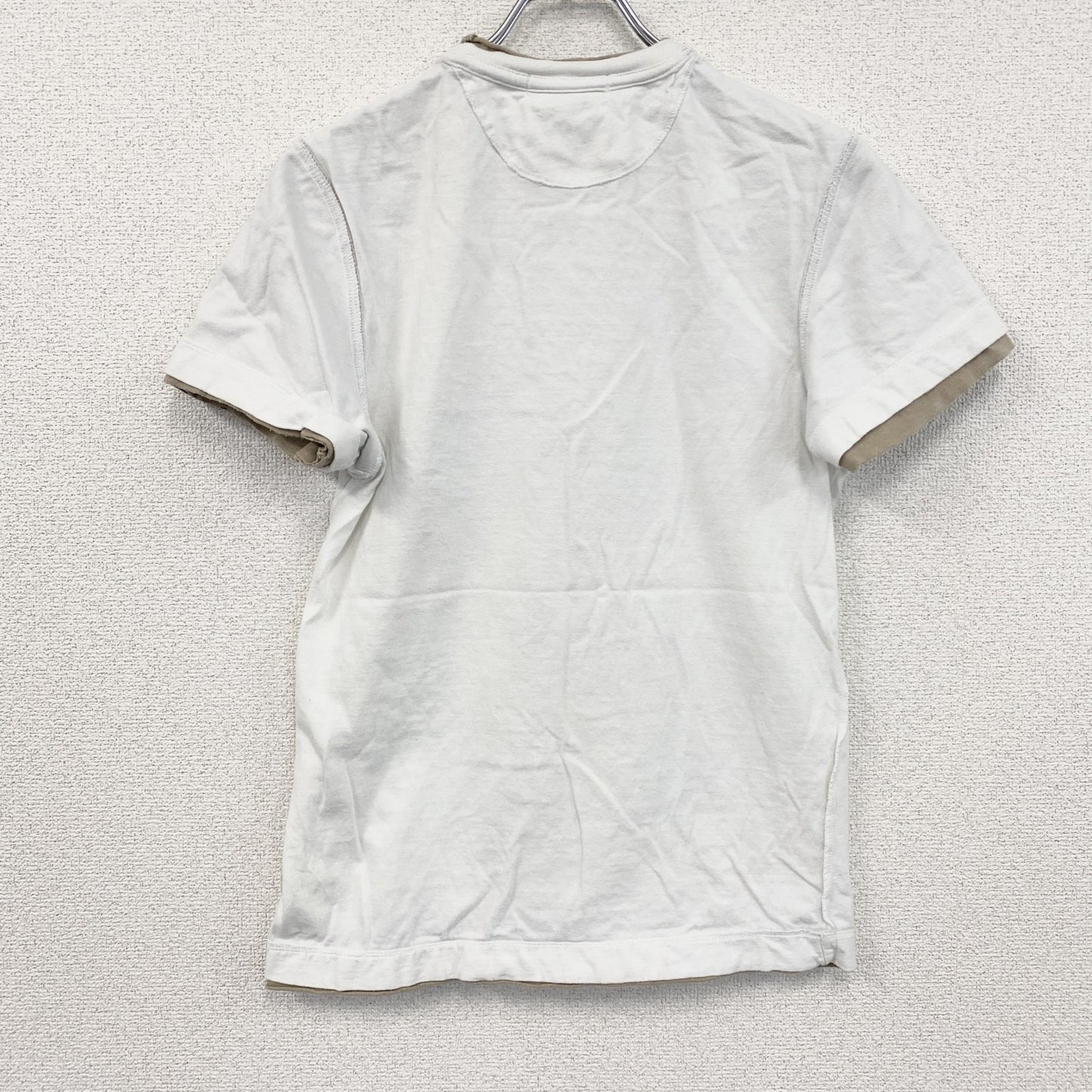 RIVERISLAND　半袖プリントTシャツ　船　英字プリント　PARADISE TOUR　白　ホワイト　Sサイズ