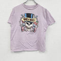 GUNS N ROSES　ガンズ ・アンド・ローゼズ　半袖プリントTシャツ　バンドT　ピンク