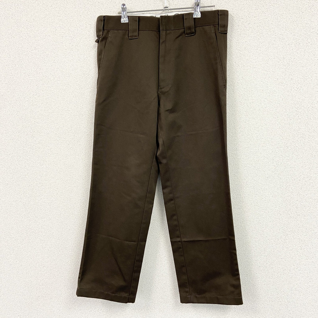Dickies　ディッキーズ　ワークパンツ/チノパンツ　ジップフライ　茶色　ブラウン