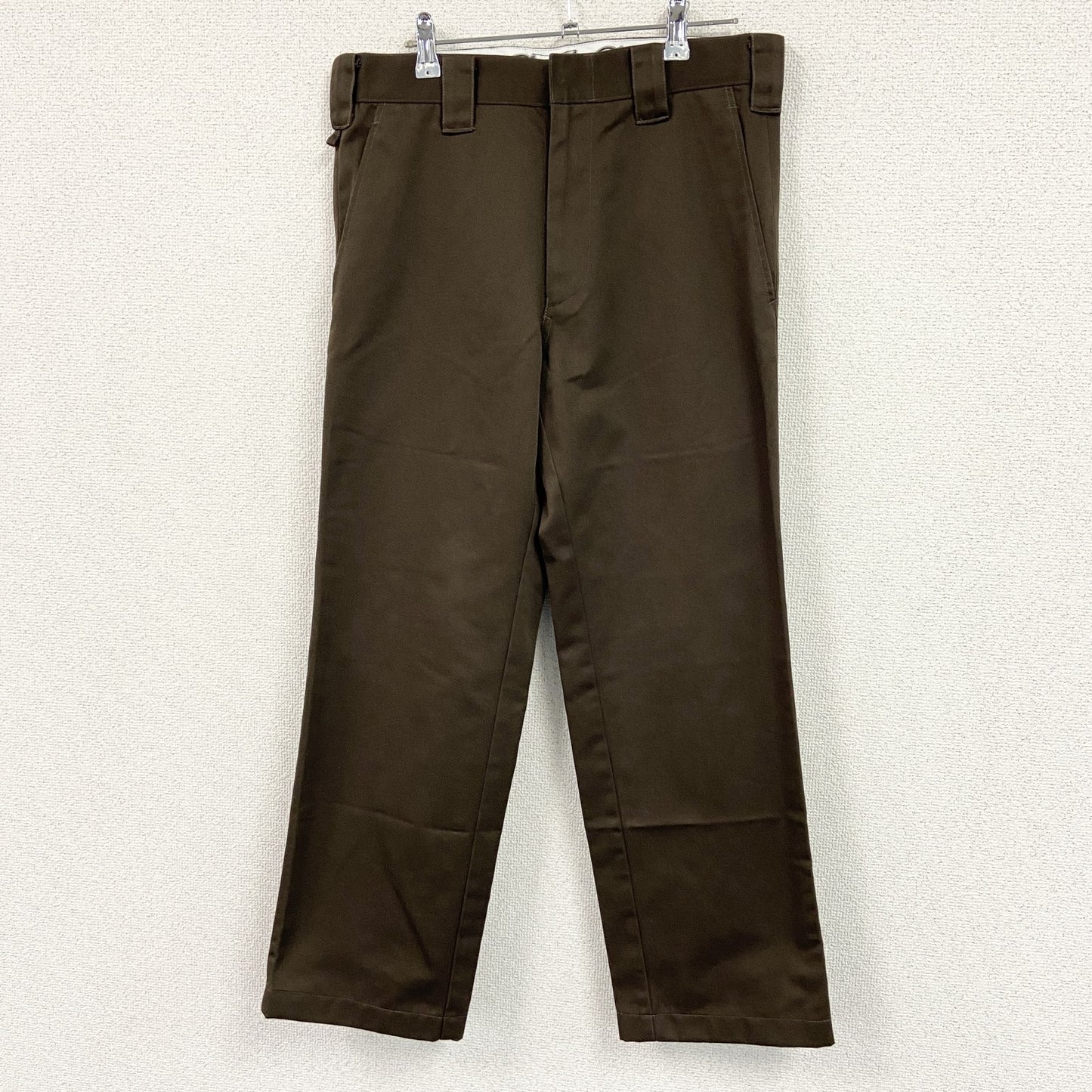 Dickies　ディッキーズ　ワークパンツ/チノパンツ　ジップフライ　茶色　ブラウン