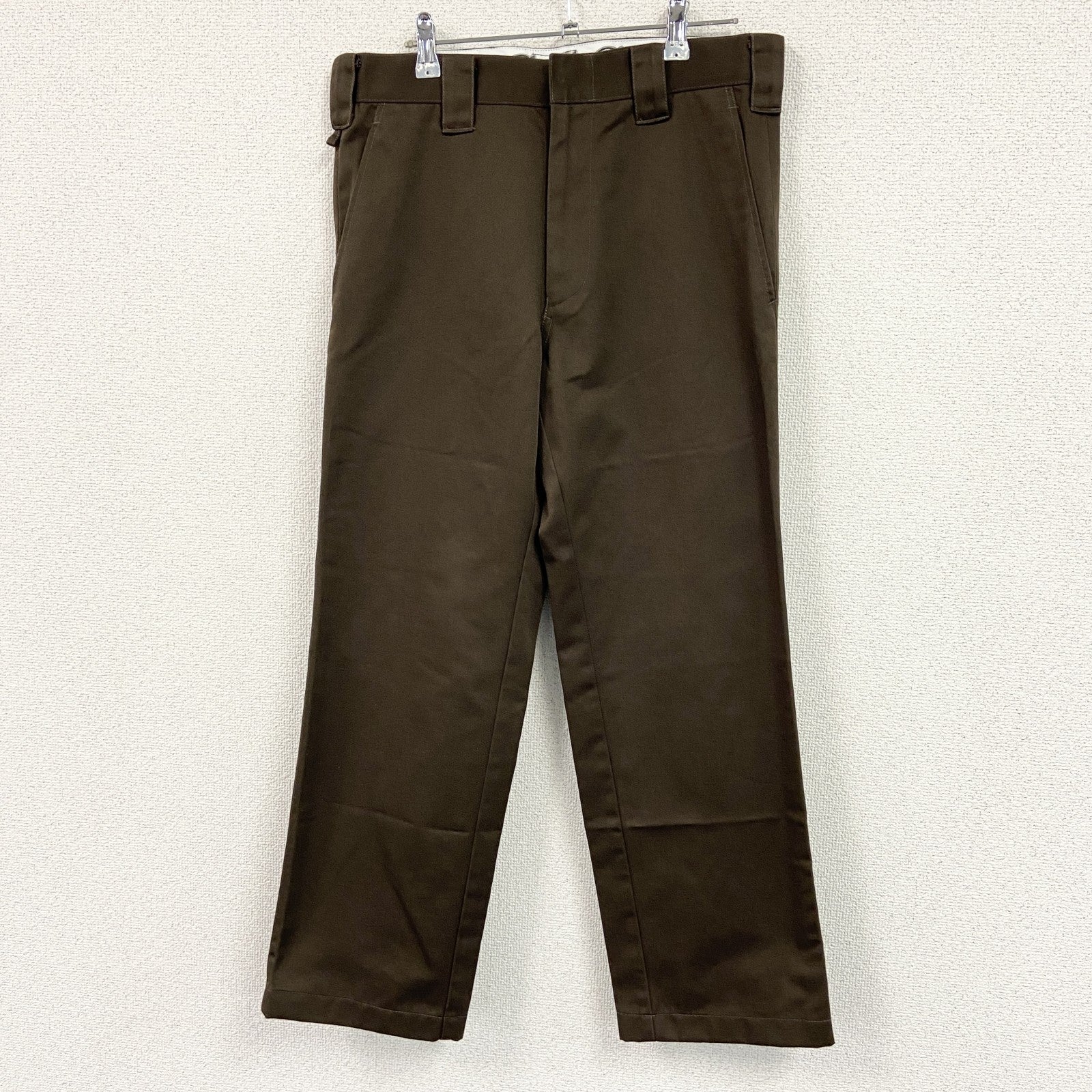 Dickies　ディッキーズ　ワークパンツ/チノパンツ　ジップフライ　茶色　ブラウン