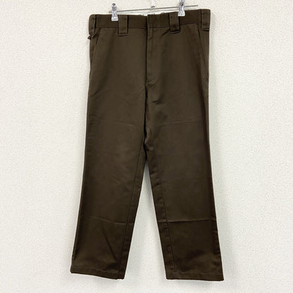 Dickies　ディッキーズ　ワークパンツ/チノパンツ　ジップフライ　茶色　ブラウン