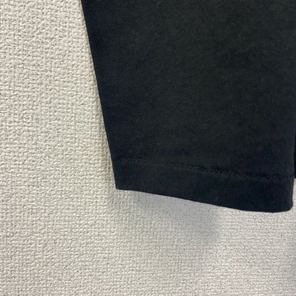 古着 used　90s　半袖プリントTシャツ　ヴィンテージ　シングルステッチ　クルーネック　黒　ブラック　XLサイズ