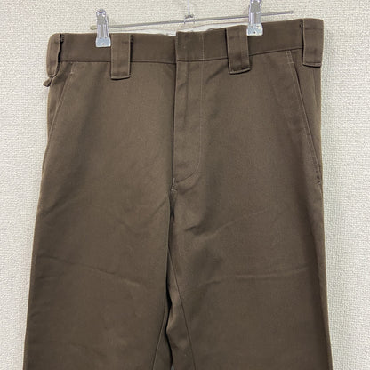 Dickies　ディッキーズ　ワークパンツ/チノパンツ　ジップフライ　茶色　ブラウン
