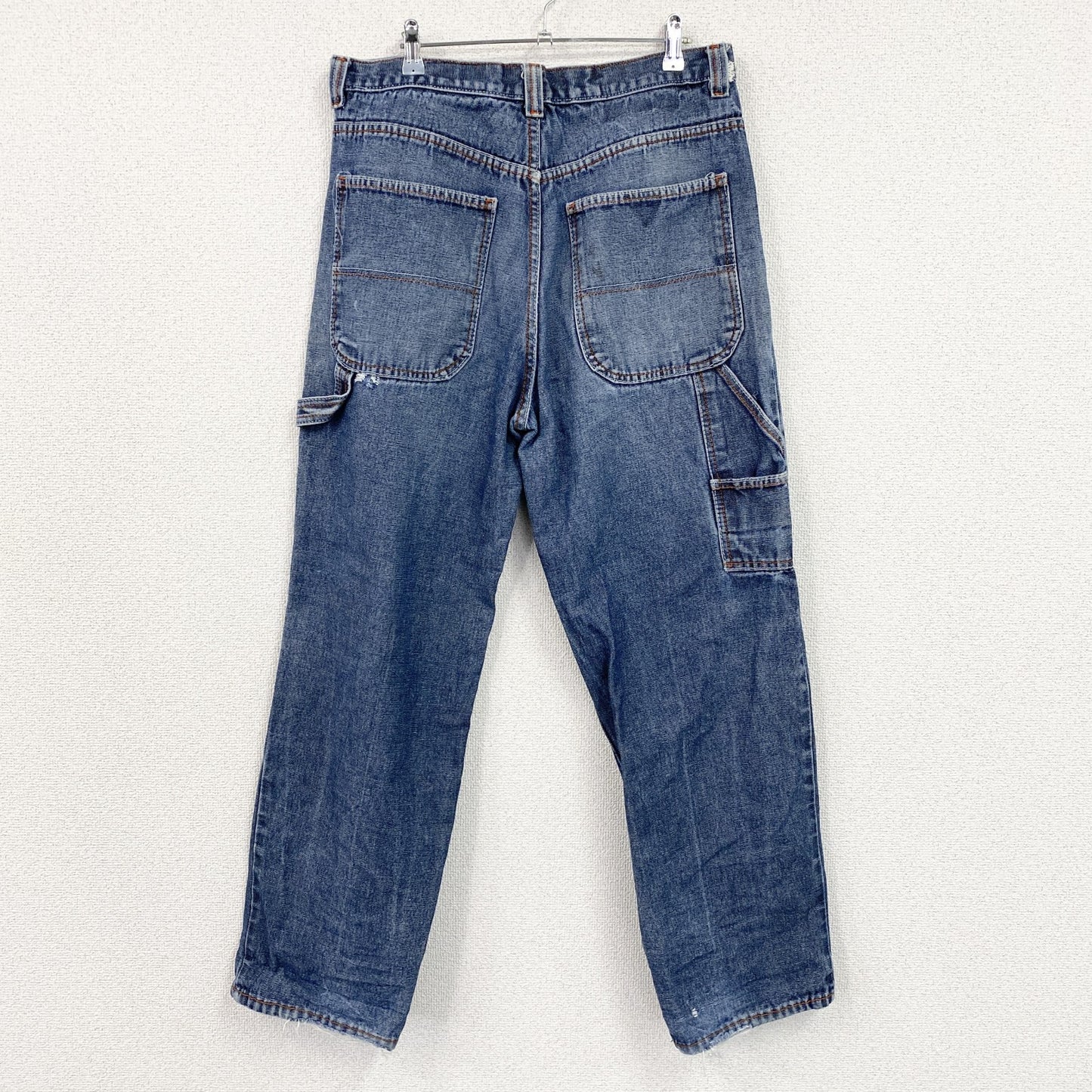 90s　GUESS JEANS　ゲスジーンズ　ペインターパンツ　デニムパンツ/ジーンズ　インディゴ　Lサイズ