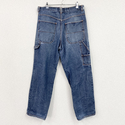 90s　GUESS JEANS　ゲスジーンズ　ペインターパンツ　デニムパンツ/ジーンズ　インディゴ　Lサイズ
