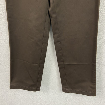 Dickies　ディッキーズ　ワークパンツ/チノパンツ　ジップフライ　茶色　ブラウン