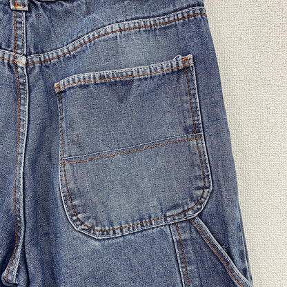 90s　GUESS JEANS　ゲスジーンズ　ペインターパンツ　デニムパンツ/ジーンズ　インディゴ　Lサイズ
