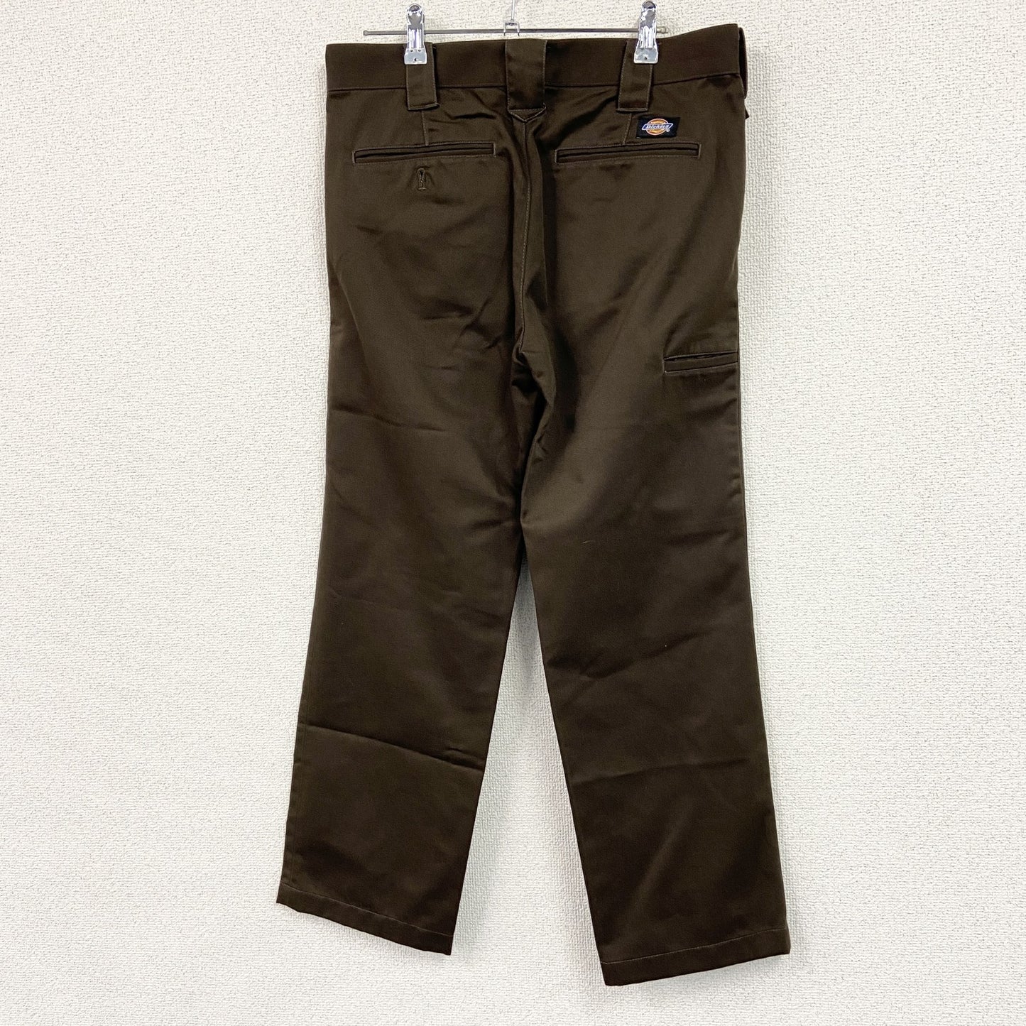 Dickies　ディッキーズ　ワークパンツ/チノパンツ　ジップフライ　茶色　ブラウン
