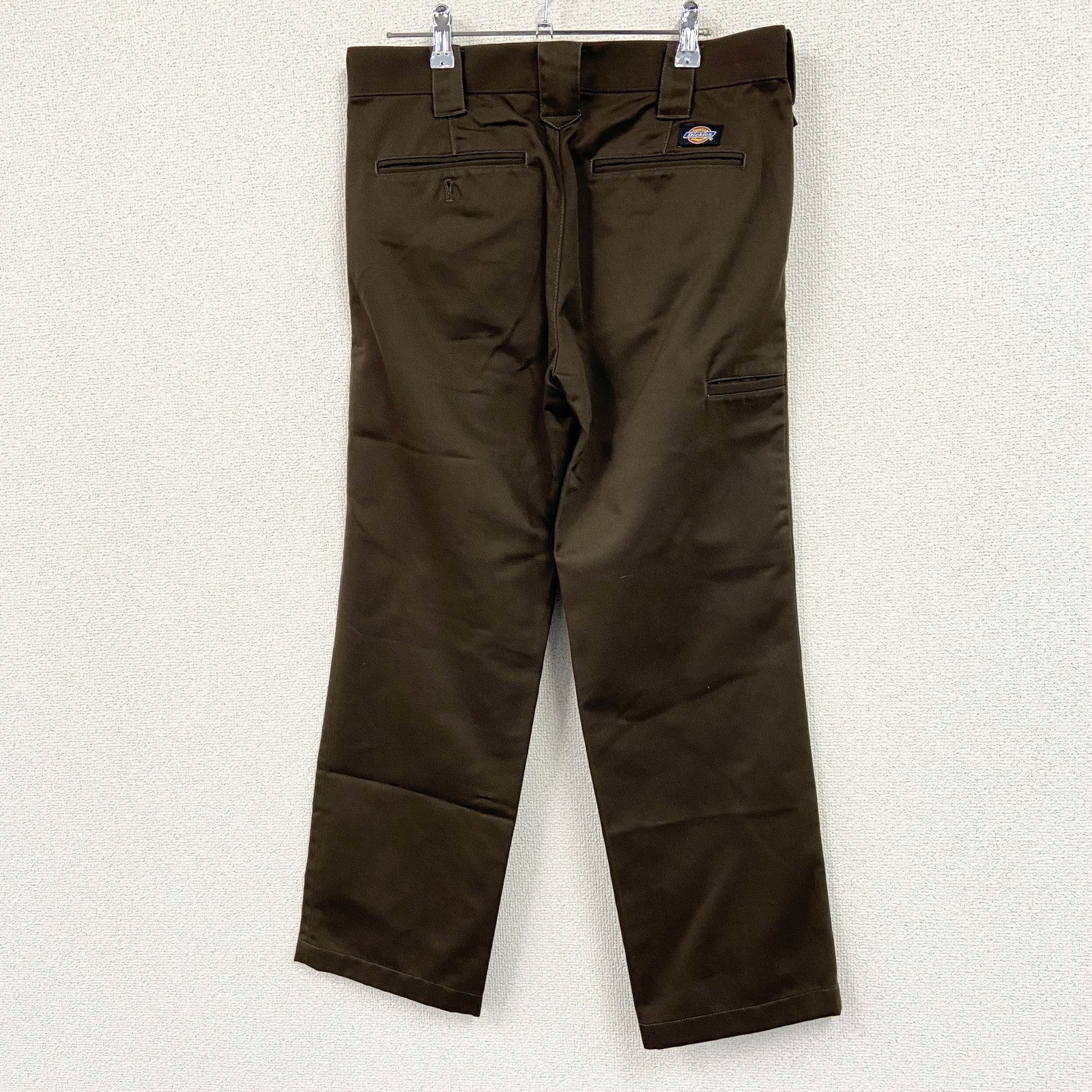 Dickies　ディッキーズ　ワークパンツ/チノパンツ　ジップフライ　茶色　ブラウン