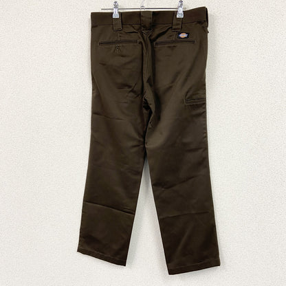 Dickies　ディッキーズ　ワークパンツ/チノパンツ　ジップフライ　茶色　ブラウン