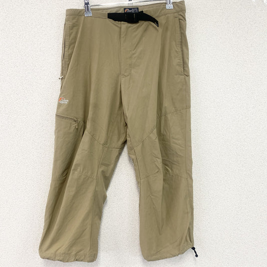 Lowe alpine　ロウアルパイン　トレッキングパンツ　刺繍ロゴ　ワンポイント　ジップポケット　ベージュ　30サイズ