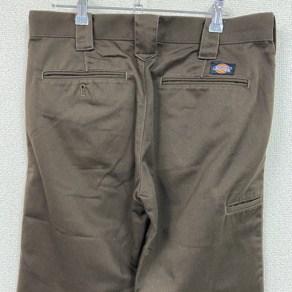 Dickies　ディッキーズ　ワークパンツ/チノパンツ　ジップフライ　茶色　ブラウン