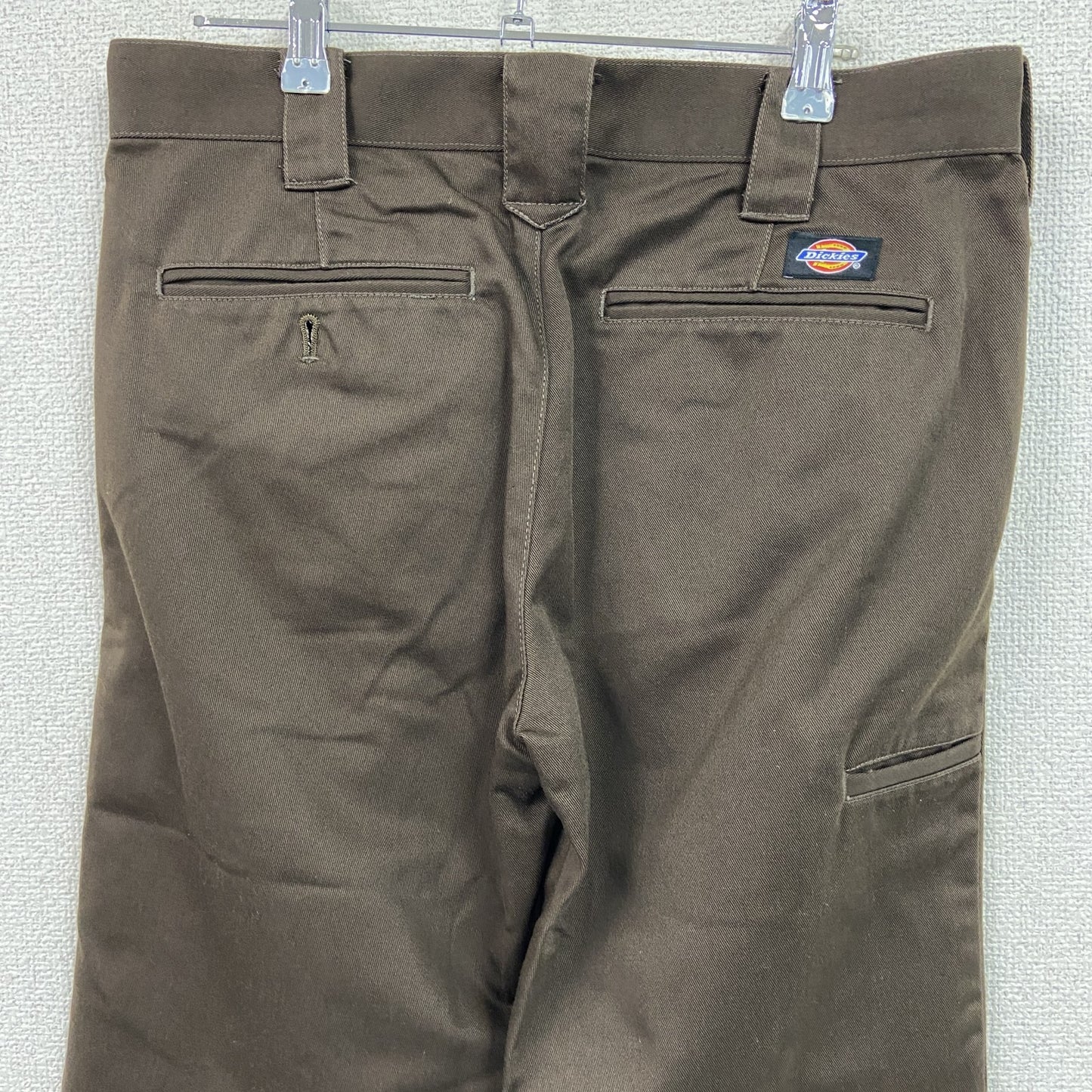 Dickies　ディッキーズ　ワークパンツ/チノパンツ　ジップフライ　茶色　ブラウン