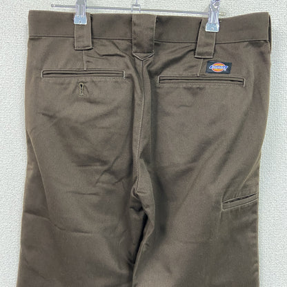 Dickies　ディッキーズ　ワークパンツ/チノパンツ　ジップフライ　茶色　ブラウン