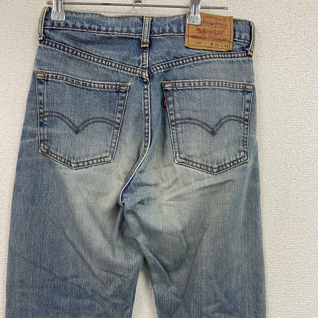 Levi's　リーバイス　512　デニムパンツ/ジーンズ　ジップフライ　インディゴ　W29サイズ