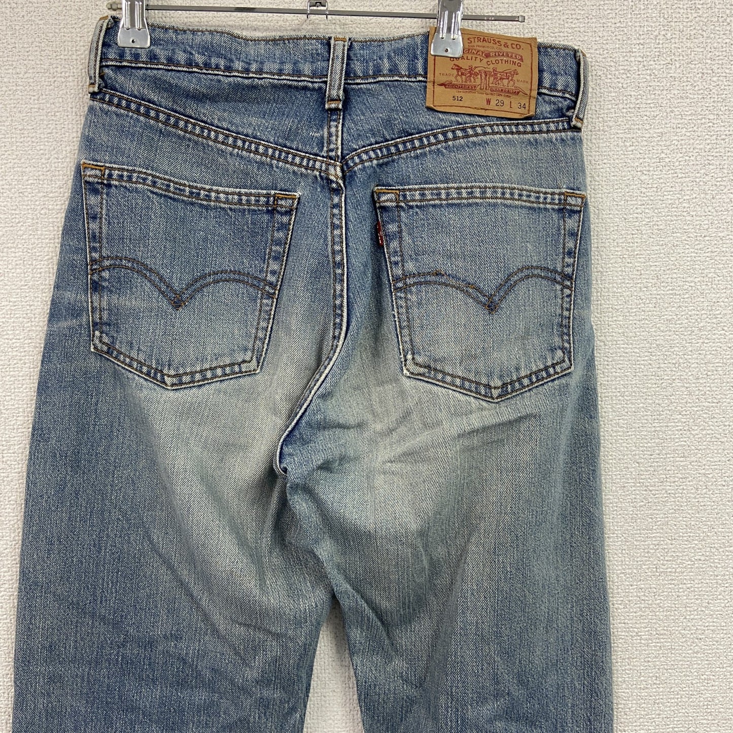 Levi's　リーバイス　512　デニムパンツ/ジーンズ　ジップフライ　インディゴ　W29サイズ