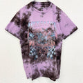 古着 used　METALLICA メタリカ　半袖バンドプリントTシャツ　タイダイ柄　クルーネック　紫　パープル　XLサイズ