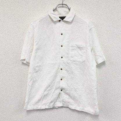 Eddie Bauer　エディーバウアー　半袖シャツ　白　ホワイト　Mサイズ