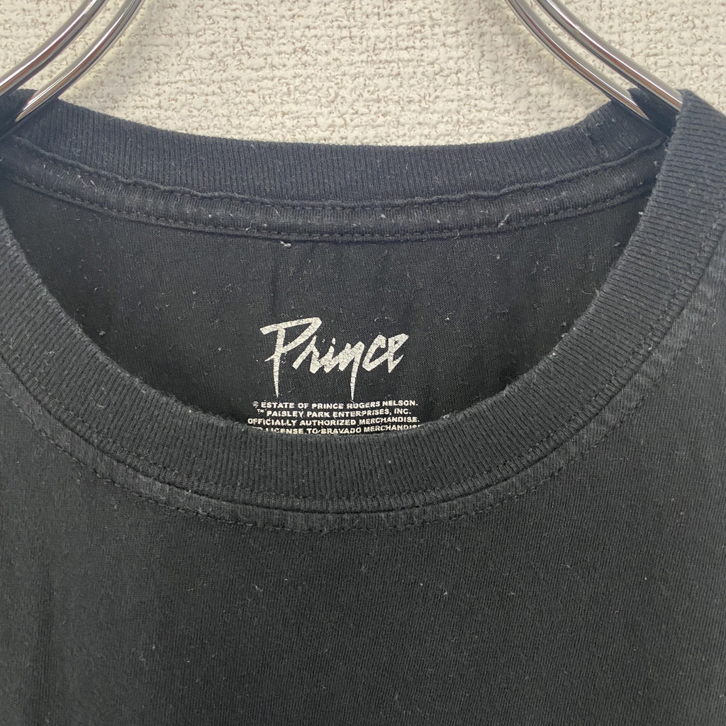 古着 used　半袖バンドプリントTシャツ　黒　ブラック　パープルレイン　プリンス　ロック　映画　レトロデザイン　Mサイズ