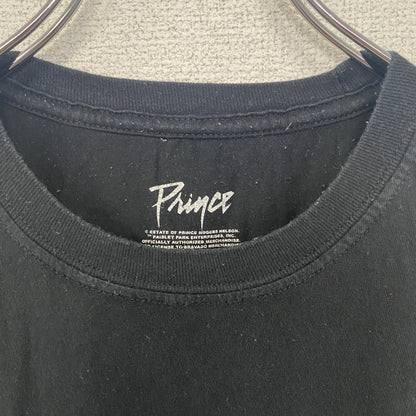 古着 used　半袖バンドプリントTシャツ　黒　ブラック　パープルレイン　プリンス　ロック　映画　レトロデザイン　Mサイズ